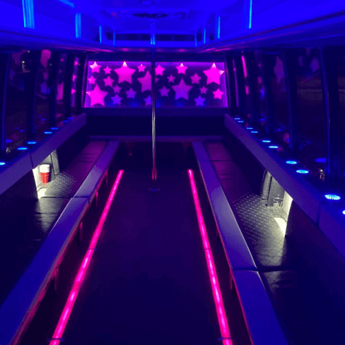Galaxy party bus