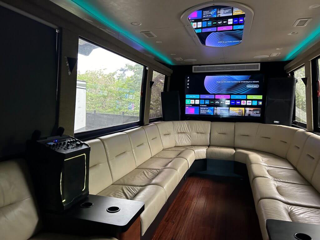 Rolling Thunder party bus