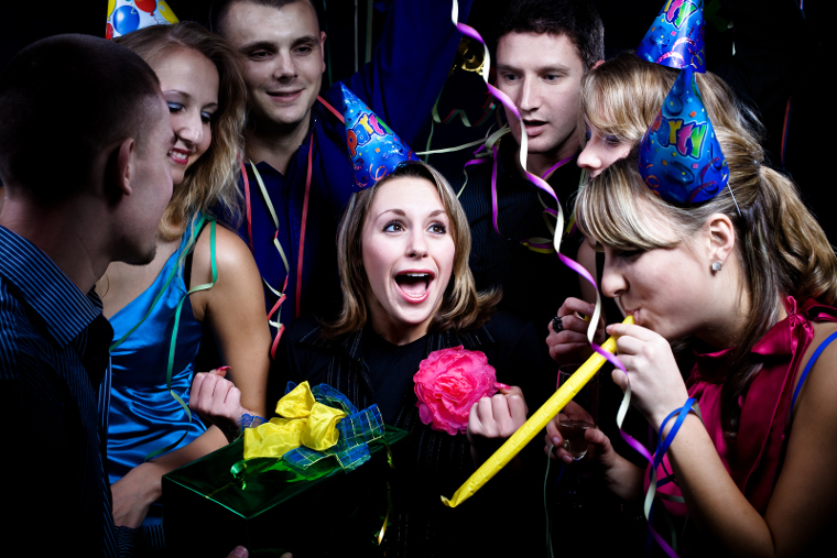 Birthday party bus limo rental in Dallas